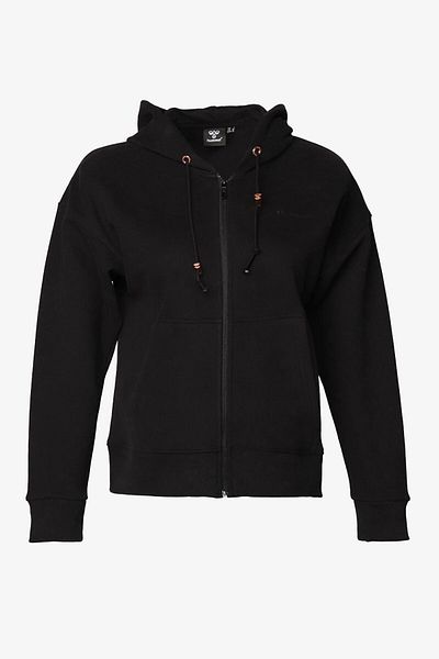 hummel Дамски суитшърт с цип Pomea 921694-2001 Черен