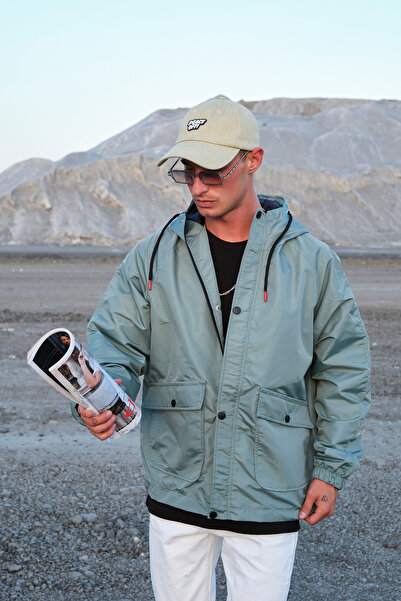 FLUEND MODA Чоловічий оверсайз сезонний піджак з візерунком