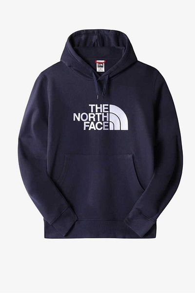 THE NORTH FACE Nf00ahjy Drew Peak pulóver kapucnis sötétkék férfi kültéri