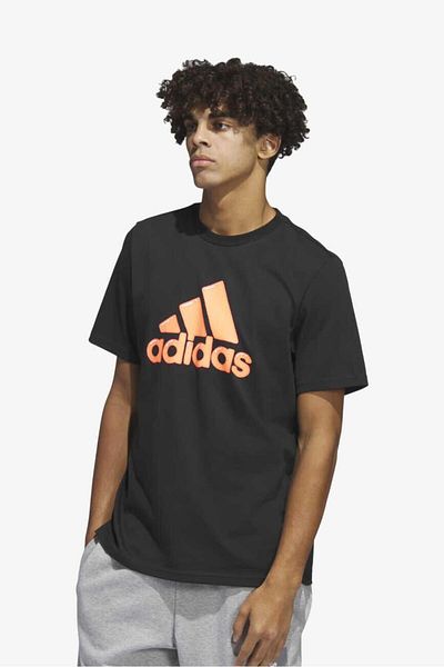 adidas Men's Black T-shirt - M Fill G T Model, Hs2513