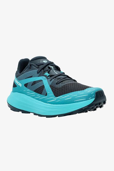 Salomon Мъжки сини маратонки за бягане по пресечена местност Ultra Flow L47485200-4519