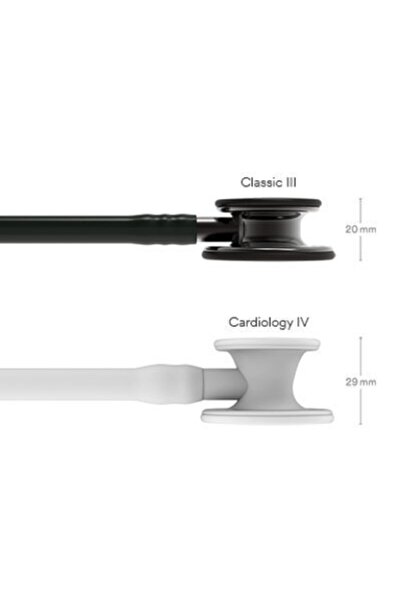 Genel Markalar 3M™ Littmann® Classic III™ Stetoskop 5803, Siyah Hortum, Siyah Seri Dinleme Çanı