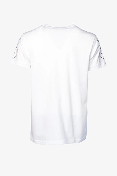 hummel Ανδρικό λευκό μπλουζάκι - Hml T-te Ponto 911765-9001