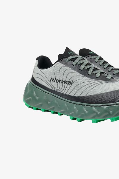 NNormal Tomir 2.0 Unisex Green Running Booties - N2ZTR02-007