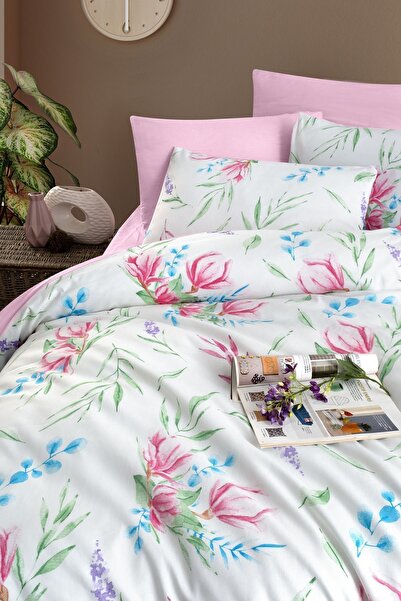 MyStory Home Set cuvertură de pilota unică cu cearșaf elastic TULIP