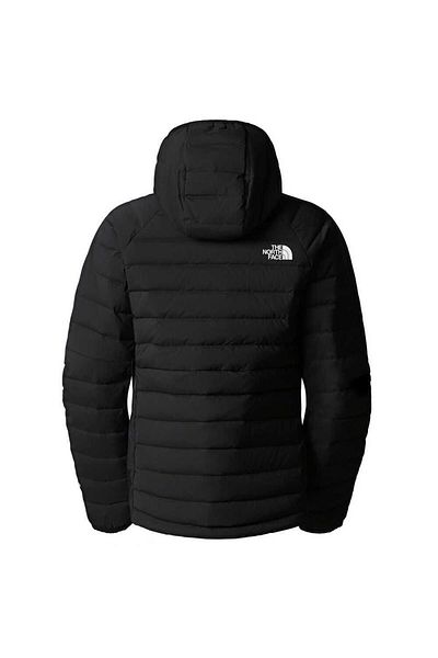 THE NORTH FACE Belleview Black Stretch down Hoodie Women's Coat - Nf0A7Uk5Jk31