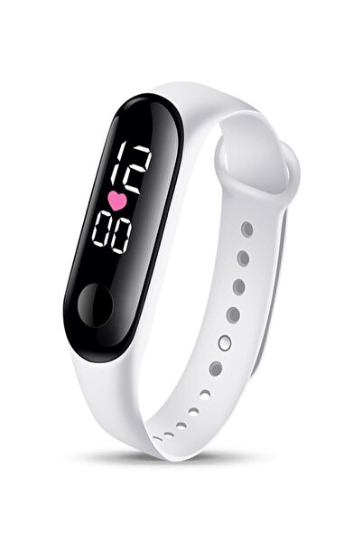 ZAVİRA Su Geçirmez Dijital Led Çocuk Kol Saati Bileklik Çocuk Saati