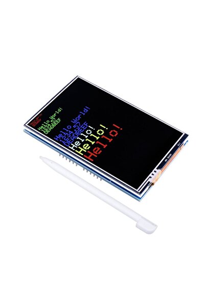 Genel Markalar Arduino Uno R3 3.5" Tft Lcd Ekran Modül Resiztif Dokunmatik