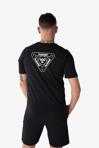 hummel Tricou Hmlt-ıc Ico Regular Messmer Tricou bărbați 911864 -2001 Negru