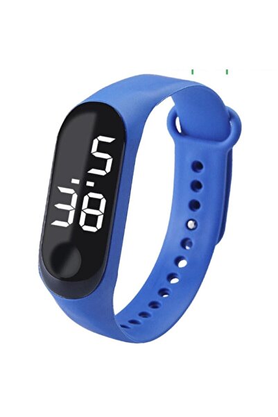 ZAVİRA Su Geçirmez Dijital Led Çocuk Kol Saati Bileklik Çocuk Saati