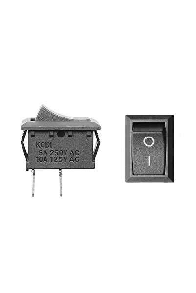 Genel Markalar 2 Pin On Off Anahtar Switch Mini Buton 5a 220v Ac 10a 125v Kcd1