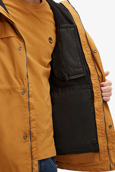 Timberland Water Resistant 3in1 Jacket Men's Yellow Coat Tb0a5xt1p471