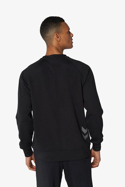 hummel Ανδρικό μαύρο φούτερ Hmlevon 921677-2001