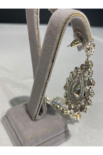 NİŞANTAŞI AKSESUAR Evening Dress Earrings * Stone Drop Model* – Jewelry Earrings – Jewelry Earrings