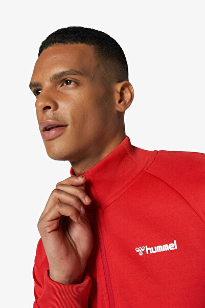 hummel Hmlfalconzo Zip Men's Red Tracksuit Top921133-3658