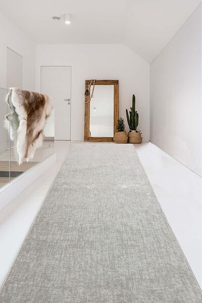 Babil Home Kaymaz Tabanlı Kesme Kabartmalı Salon Koridor Mutfak Hali Vizon Yo...