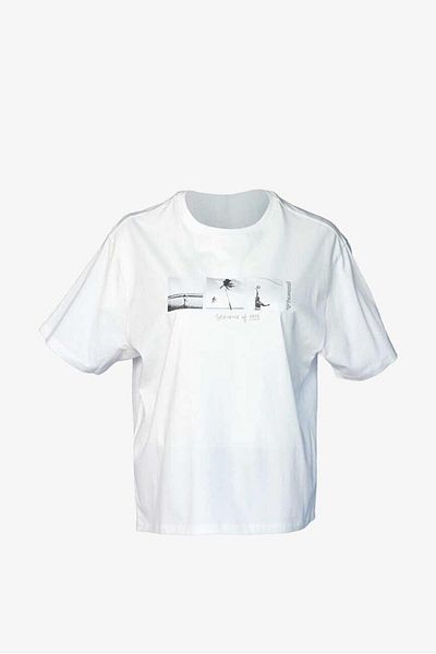 hummel Λευκό γυναικείο μπλουζάκι Hmlaphelios - 911635 -9003