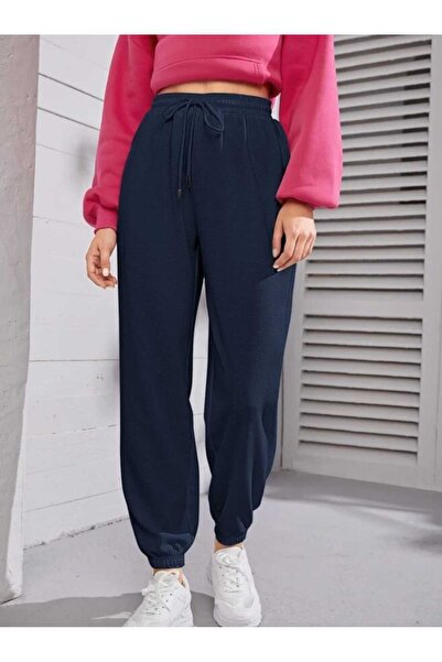 yg ydn giyim Μαύρο γυναικείο αθλητικό παντελόνι Jogger