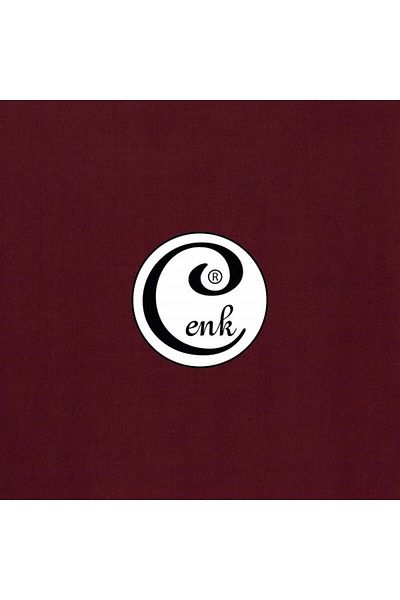 Cenk Plain Color 100 cm Bagged Writing - 0301 - 790-burgundy