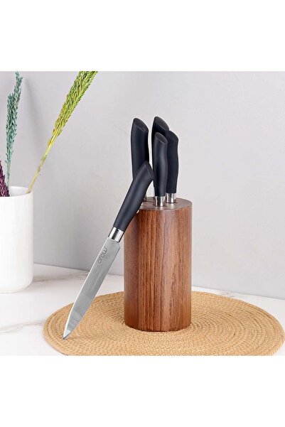 AROW Victor Ahşap Standlı Bıçak Seti 6 Parça