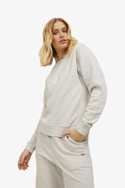 JJXX Jxabbie Rlx Beige Damen Sweatshirt - 12223962 -mondstrahl