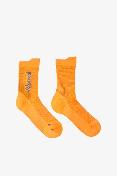 NNormal Πορτοκαλί κάλτσες Merino Unisex N2AMS01-002