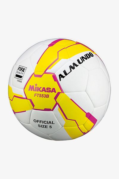 MIKASA White Football Ball - Ft553b-yp Topftbnnn076