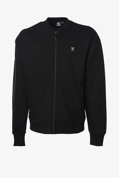 hummel Ανδρική μαύρη αθλητική φόρμα Hmlnick Bomber Zip 921809 -2001