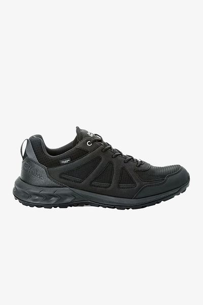 Jack Wolfskin Ανδρικά μαύρα παπούτσια εξωτερικού χώρου - Woodland 2 Texapore Low, Μπότες 4051271-6000