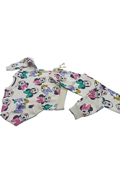 AKL GIRL CHARACTER PATTERNED WINTER TRACKSUIT (4-14) AGE GROUP