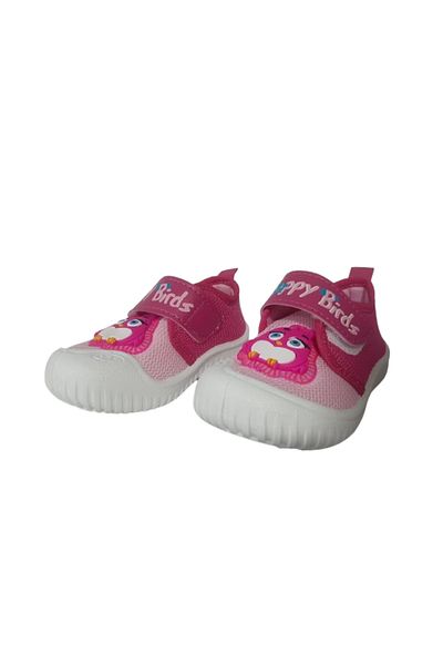 GEZER Pink-White Ultra Light Girl's Shoes with Bird Figure - Gzerr59-979