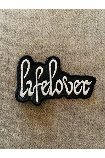 icase رقعة مطرزة لفرقة الموسيقى Lifelover - رقعة حجاب قابلة للخياطة (9 × 5 سم)