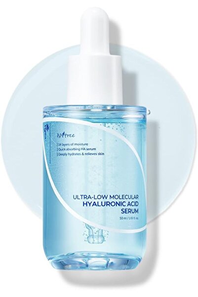 DubaiGallery مصل حمض الهيالورونيك الجزيئي المنخفض للغاية من ISNTREE 50 مل مصل...