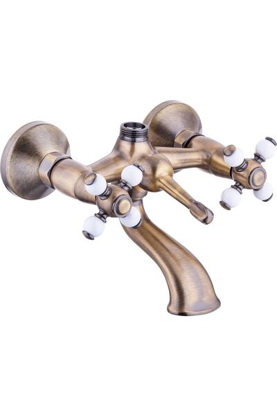 LPD صنبور حمام أنتيك كوز ستون لوكس، نحاس 100%