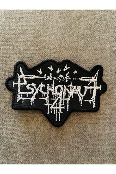 icase Psychonaut 4 Metal Müzik grubu Nakış Patch Peç Yama dikilebilir yama (6...