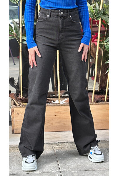 ayakuydur Kadın Siyah Yüksel Bel Pantolon