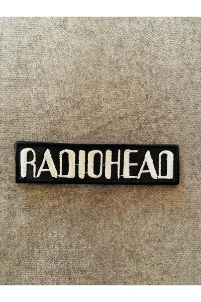 icase Radiohead Metal Müzik grubu Nakış Patch Peç Yama dikilebilir yama (10x2...
