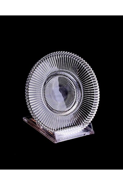 Bastonlu Elysia Çay Bardağı Uyumlu 6 Adet Çay Tabağı