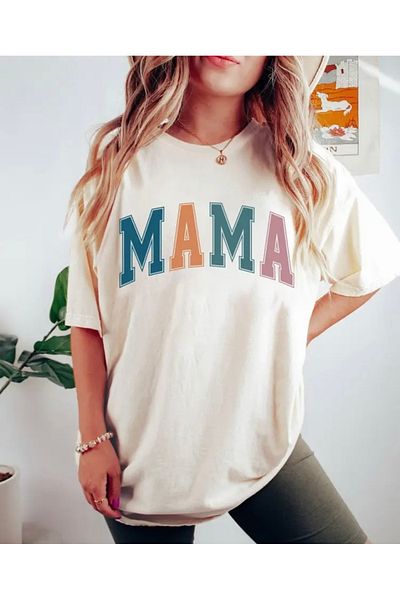 Accessories Γυναικείο μπλουζάκι Vanilla Avenue Color Food Written Printed White Oversize Μέγεθος M