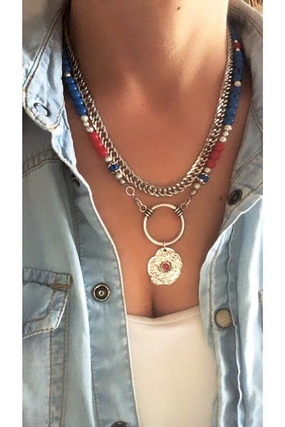 by özllem Christmas Design Necklace Set