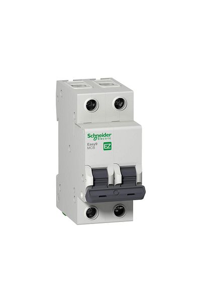 Schneider Electric Easy9 Mcb Ez9f43250 50a فيوز - 2P، 3KA، منحنى C