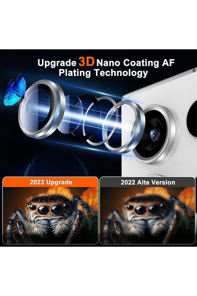 corcishop Xiaomi Redmi Note 13 Pro Plus 5G - Compatible Sapphire Camera Lens Protector