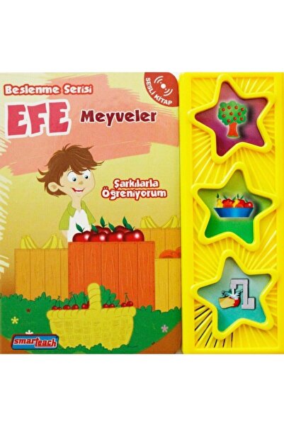 Smarteach Efe Beslenme Serisi Meyveler Sesli Kitap