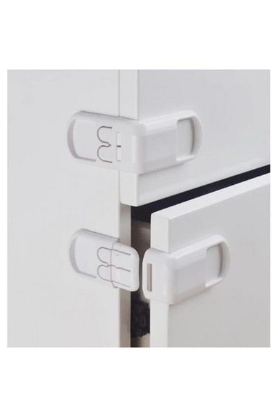 Hombak 2-Piece Baby Child Protection Lock Cabinet Corner Edge Safety Apparatus