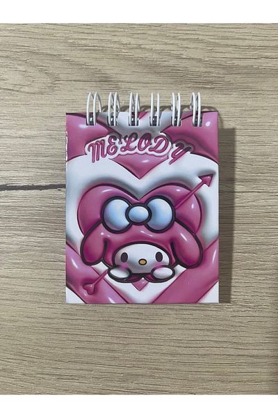 Cuppy Box Sanrio My Melody Mini 3D Print Cover Notepad 50 Sheets