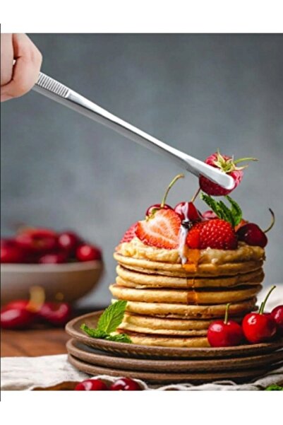 Blue Home Lıght Masterchef Cımbız Maşa Paslanmaz Çelik Barbekü Maşa Cımbızı -...