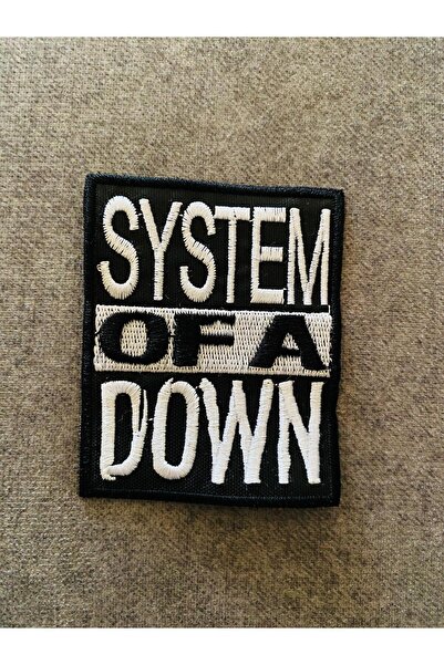 icase مجموعة موسيقى System of a Down - رقعة مطرزة، رقعة حجاب قابلة للخياطة (8...