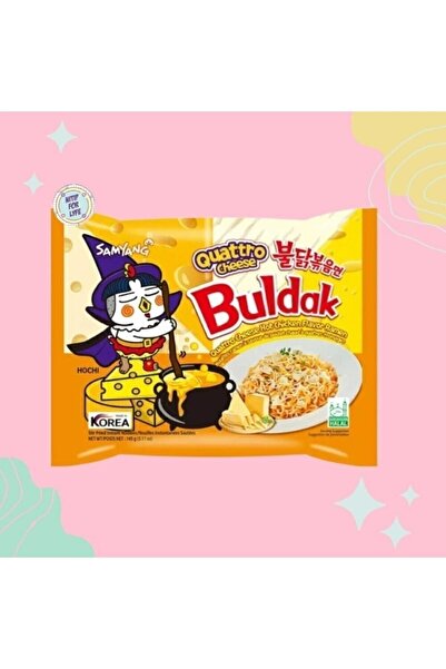 SAMYANG buldak Quattro Cheese Hot chinken Flavor Ramen 140gr
