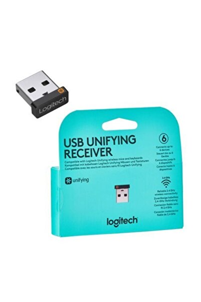 markomix Logitech Unifying 910-005931 Kablosuz+usb Klavye+mouse Uyumlu Alıcı