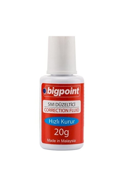 Bigpoint Liquid Eraser 20 Ml Box of 12